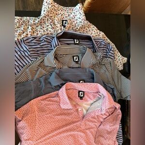 Lot of 5 Footjoy golf shirts size XL
